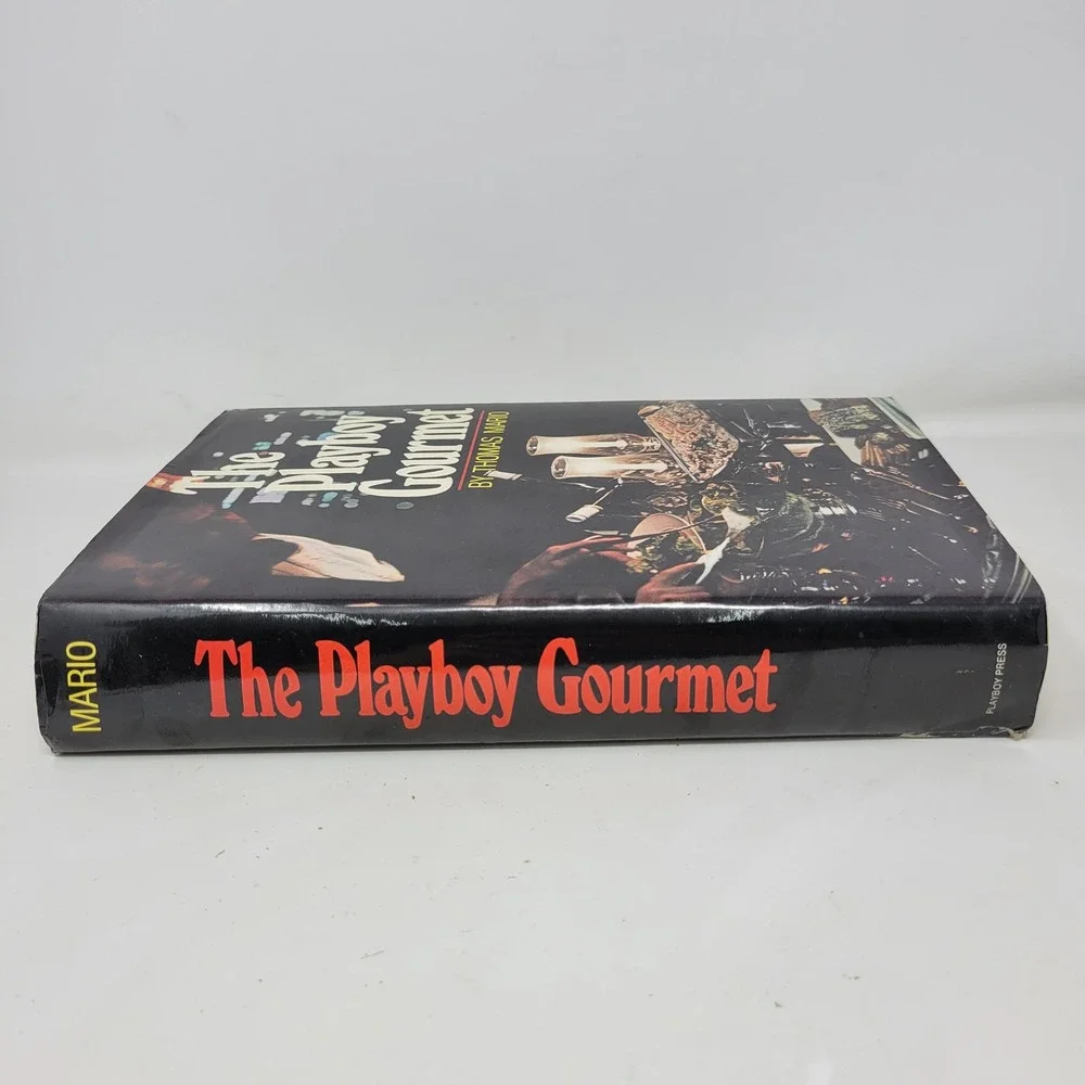 The Playboy Gourmet by Thomas Mario 1972 Hardcover Vintage Cookbook 4th Printing